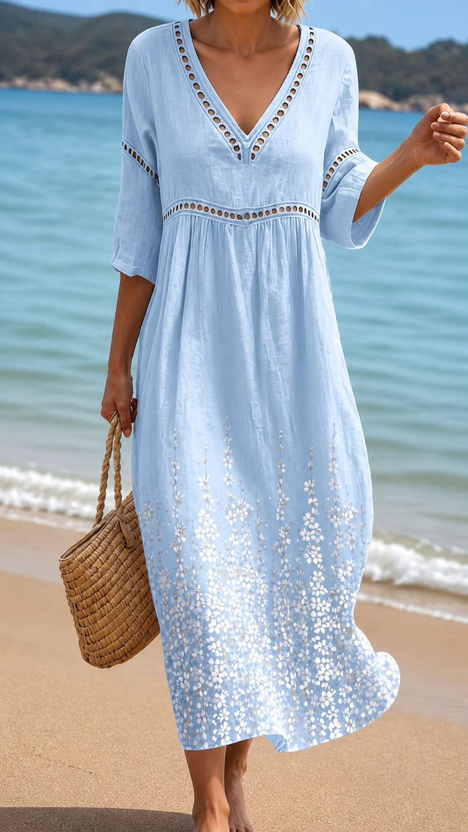 soft summer dresses Lotusmile Womens Dresses: Off the Shoulder Midi Hawaiian for Island Tropical Resort Wear Green Tropical M at Amazon Women's Clothing store going to school Soft Summer Lightweight Tulle Dress